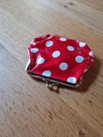 KNIP PORTEMONNEE 🍄 ROOD MET WITTE STIPPEN POLKADOT, Ophalen of Verzenden, Rood, Met knipsluiting