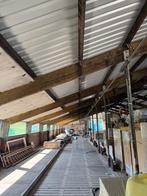Gelamineerde Houten Spanten, Doe-het-zelf en Verbouw, Hout en Planken, Ophalen, Gebruikt, Balk, Vuren