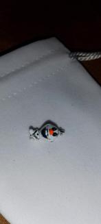 Zilveren Olaf frozen, Overige merken, Nieuw, Ophalen of Verzenden, 1 bedel