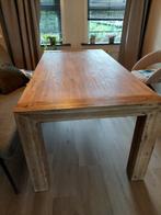 eettafel, Huis en Inrichting, Tafels | Eettafels, Ophalen, Gebruikt, 50 tot 100 cm, Vijf personen of meer