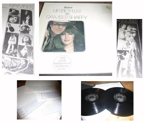 10 jaar Liesbeth List + Ramses Shaffy 5LP BOX bijna nieuw, Cd's en Dvd's, Vinyl | Pop, Zo goed als nieuw, 1960 tot 1980, Ophalen of Verzenden