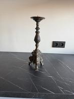 Antieke kandelaar, Antiek en Kunst, Ophalen of Verzenden, Koper of Brons