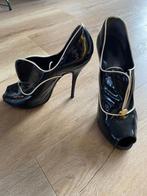 Zwart leren Gucci pumps, Zwart, Ophalen of Verzenden, Gucci, Schoenen met hoge hakken