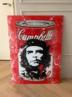 Pop art schilderij Andy Warhol/Che Guavara 80x60cm, Antiek en Kunst, Ophalen of Verzenden