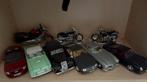 6 auto s 3 moters, Hobby en Vrije tijd, Modelauto's | 1:24, Ophalen of Verzenden, Zo goed als nieuw, Bburago