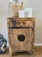 Mooie set bamboo windlichten - waxinelichtjes Riviera Maison, Huis en Inrichting, Overige materialen, Wit, Ophalen of Verzenden