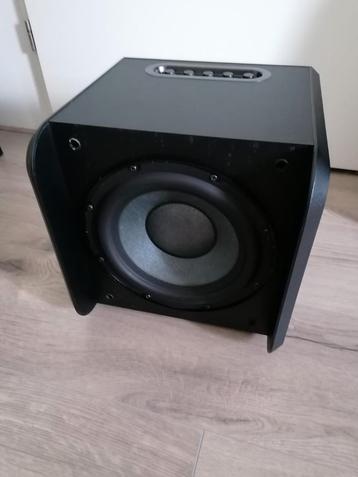 B&W actieve subwoofer incl subwooferkabel  beschikbaar voor biedingen