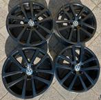 VW Golf 7 velgen | Zwart | Volkswagen | 17 Inch, Auto-onderdelen, Banden en Velgen, Ophalen, Gebruikt, Velg(en), 17 inch