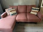 Hoekbank met sierkussens, Huis en Inrichting, Banken | Bankstellen, Gebruikt, Hoekbank, Ophalen of Verzenden, Vierpersoons of meer