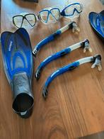 1 complete Scuba Pro snorkelset + 2 sets zonder zwemvliezwn, Watersport en Boten, Ophalen of Verzenden, Gebruikt, Snorkelset