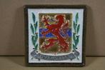 Porceleyne Fles cloisonne tegel Overijssel, Antiek en Kunst, Antiek | Wandborden en Tegels, Ophalen of Verzenden