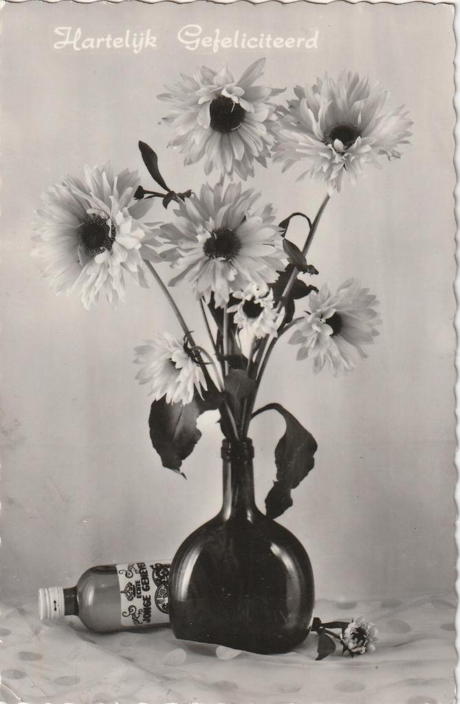 CADEAU,S VERJAARDAG JAREN 50-60-70 ZEER MOOIE  KAART KJ970, Verzamelen, Ansichtkaarten | Themakaarten, Gelopen, 1960 tot 1980