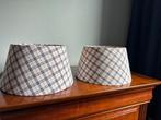 Vintage Lampenkap x2, Huis en Inrichting, Lampen | Lampenkappen, 25 tot 50 cm, Ophalen of Verzenden, Zo goed als nieuw, Crème