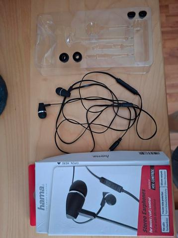 Nieuwe Hama Stereo Oortjes - Nooit Gebruikt! beschikbaar voor biedingen