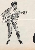 retro reclame 1964 Schuttersveld gitaar muziekinstrument, Verzenden, Overige typen