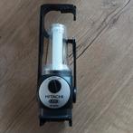 HITACHI LED LAMP UBDDL OP ACCU LOOPLAMP OF TENTVERLICHTING, Ophalen of Verzenden, Zo goed als nieuw