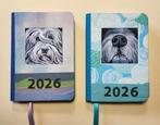 Agenda 2026 met bearded collie tekening, Ophalen of Verzenden, Nieuw