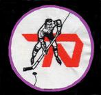 Gezocht ijshockey badge Nationale Nederlanden Nijmegen patch, Sport en Fitness, IJshockey, Ophalen of Verzenden, Zo goed als nieuw