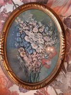 Mooie aquarel bloemen schilderij, Antiek en Kunst, Ophalen of Verzenden