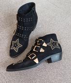 Mooie suede laarsjes, Kleding | Dames, Schoenen, Ophalen of Verzenden, Zo goed als nieuw, Zwart