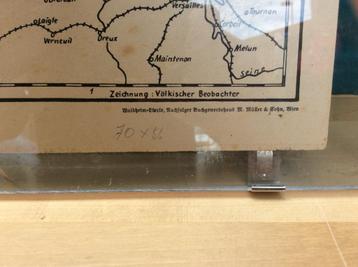 Duitse Affiche  WW2 beschikbaar voor biedingen