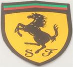 Ferrari metallic sticker #5, Auto diversen, Ophalen of Verzenden