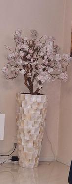 Sakura bloesem met schelpenvaas compleet, Ophalen of Verzenden, Zo goed als nieuw