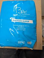 Tegels, lijm en voegmiddel. Kleur beige/grijs gemarmerd., Doe-het-zelf en Verbouw, Tegels, Ophalen, 60 cm of meer, Nieuw, 5 tot 10 m²