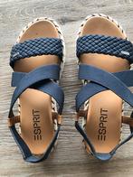 ZGAN blauwe Esprit Sandalen Maat 37, Blauw, Zo goed als nieuw, Esprit, Sandalen of Muiltjes
