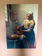 Melkmeisje - Johannes Vermeer - Canvas 70x100, Antiek en Kunst, Ophalen of Verzenden