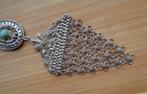 prachtig zilveren filigrain ketting met turkois [1124], Sieraden, Tassen en Uiterlijk, Kettingen, Verzenden, Zo goed als nieuw