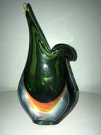 Flavio Poli vaas, Ophalen of Verzenden, Gebruikt, Glas, Minder dan 50 cm
