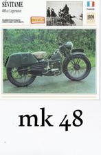 Mk48 motorkaart sevitame legermotor, Verzamelen, Ophalen of Verzenden, Zo goed als nieuw, Motoren