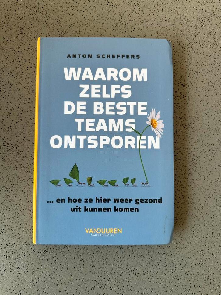 Anton Scheffers - Waarom zelfs de beste teams ontsporen, Boeken, Wetenschap, Zo goed als nieuw, Sociale wetenschap, Verzenden