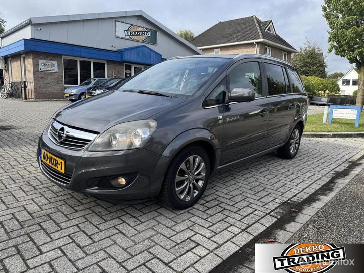 Zafira 1.6 111 years Edition 7P.airco cruise trekhaak, Auto's, Opel, Bedrijf, Te koop, Zafira, ABS, Airbags, Airconditioning, Alarm