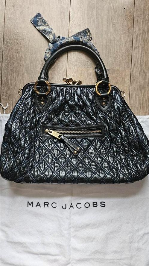 Marc Jacobs Leren Handtas - Quilted / Cecilia Stijl, Sieraden, Tassen en Uiterlijk, Tassen | Damestassen, Handtas, Zwart, Ophalen of Verzenden