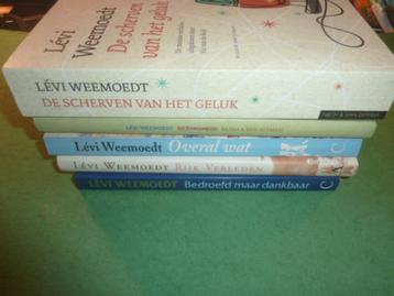 5x Levi Weemoedt  Verhalen 3x en humoristische gedichten 2x beschikbaar voor biedingen