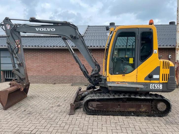 Volvo EC 55 B Rupskraan Graafmachine (bj 2005), Zakelijke goederen, Machines en Bouw | Kranen en Graafmachines, Graafmachine