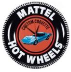 Hot Wheels klok Corvette, Ophalen of Verzenden, Nieuw, Analoog, Wandklok