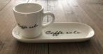 Nieuw van Riviera Maison: Caffe Solo - heel leuk!, Ophalen of Verzenden, Nieuw, Kop(pen) en/of Schotel(s)