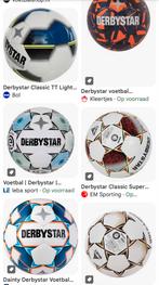 Partij Voetballen Maat 5 - Derbyballen Gezocht!, Sport en Fitness, Voetbal, Ophalen of Verzenden, Nieuw, Bal