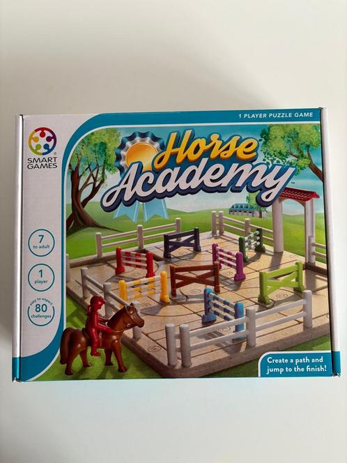 Smart games: horse academy, Hobby en Vrije tijd, Gezelschapsspellen | Overige, Zo goed als nieuw, Ophalen of Verzenden