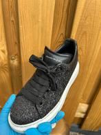 Alexander McQueen Sneakers - Zwart Glitter, Zwart, Ophalen of Verzenden, Sneakers of Gympen, Gedragen