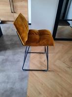 Gele Velvet Stoelen - Set van 2, Ophalen, Twee, Overige kleuren, Zo goed als nieuw