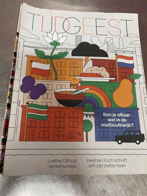 Tijdgeest 2024, Boeken, Tijdschriften en Kranten, Zo goed als nieuw, Krant, Ophalen of Verzenden