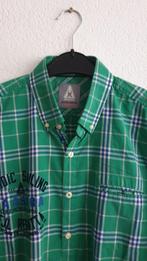 Gaastra  Groen geruit overhemd  Maat  M, Nordic Sailing, Zo goed als nieuw, Groen, Halswijdte 39/40 (M)