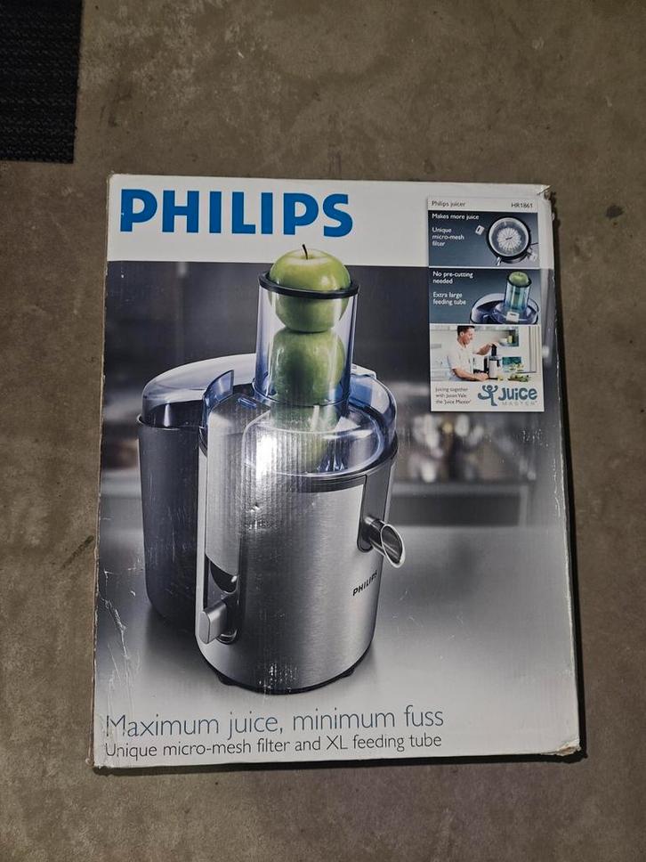 Philips Sapcentrifuge - Nieuw in doos!, Witgoed en Apparatuur, Juicers, Ophalen