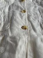 H&M linen cream safari jkt eu52, Kleding | Dames, Beige, Ophalen of Verzenden, Zo goed als nieuw, Nvt