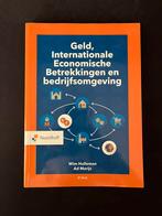 Geld, Internationale Economische Betrekkingen en bedrijfsomg, A.J. Marijs; W. Hulleman, Ophalen of Verzenden, Zo goed als nieuw
