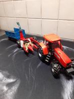 Getrokken maishakselaar met gratis kipper., Hobby en Vrije tijd, Modelauto's | 1:32, Ophalen of Verzenden, Zo goed als nieuw, Tractor of Landbouw